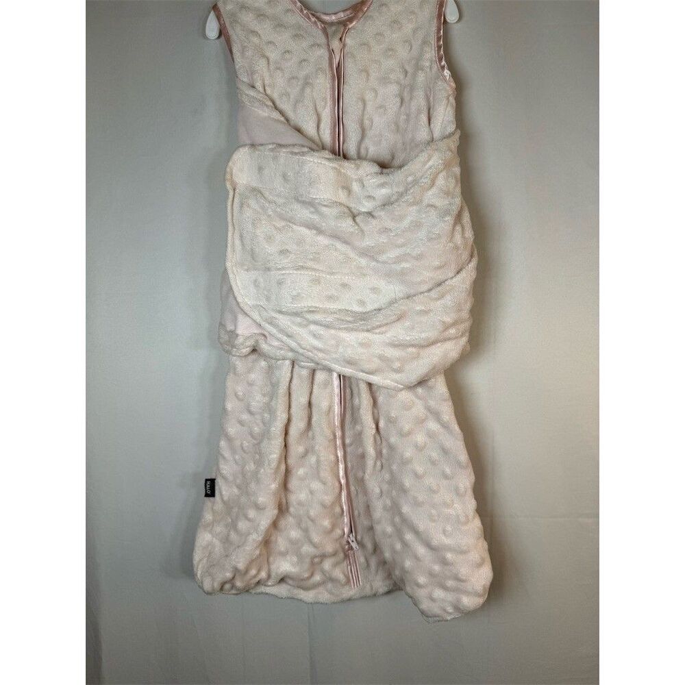 HALO SleepSack Swaddle Wearable Blanket Pink Trim Small 3-6 Months - Picture 3 of 16